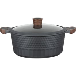 Κατσαρόλα Βαθιά RESTO Capella-93505 από Χυτό Αλουμίνιο 28 cm 6.6 L Μαύρο