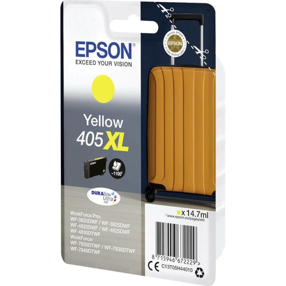 Epson 405XL Κίτρινο Μελάνι Εκτυπωτή T05H440 image 1