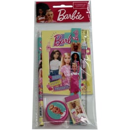 Σχολικό Σετ & Μπλοκάκι Σημειώσεων Gim Barbie