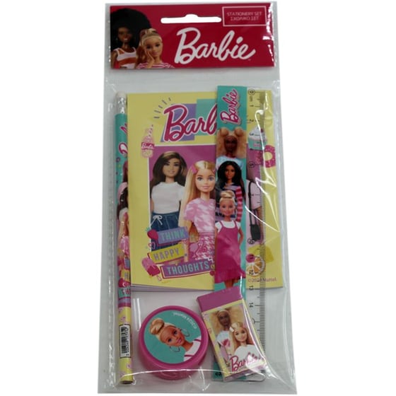 Σχολικό Σετ & Μπλοκάκι Σημειώσεων Gim Barbie image 0