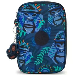 Κασετίνα Παραλληλόγραμμη Kipling Blue Monkey Fun