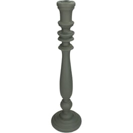 Κηροπήγιο ArteLibre Γκρι Polyresin 12.5 x 12.5 x 48 cm