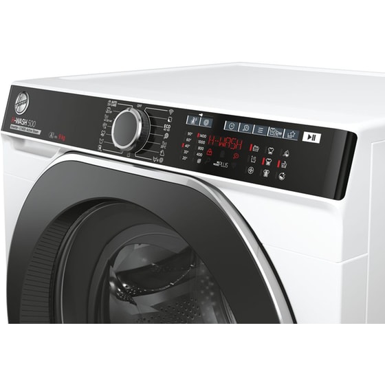 HOOVER HWP 49AMBC7/1-S 9 kg 1.400 Στροφές Λευκό Πλυντήριο Ρούχων image 6