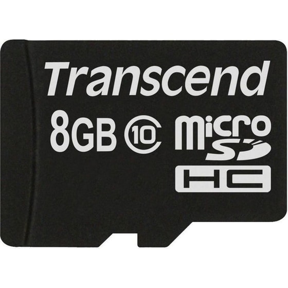 Transcend MicroSD 8 GB Class 10 image 0