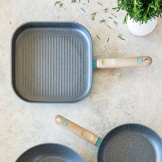 BRA A122229 NORDIC GRILL 28 x 28 cm Αντικολλητική Γκριλιέρα από Αλουμίνιο image 6