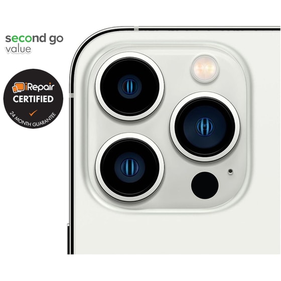 Μεταχειρισμένο Apple iPhone 13 Pro 256GB Silver second go value Certified by iRepair image 4