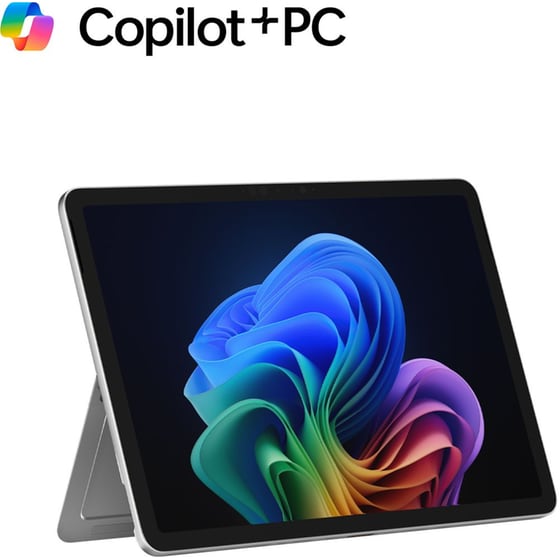 Microsoft Surface Pro Copilot+ PC 12" PixelSense (Snapdragon X Plus/16 GB/256 GB UFS/Qualcomm Adreno/Windows 11 Home) Platinum Laptop image 1