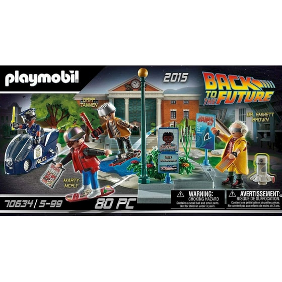 PLAYMOBIL® Back to the Future Μέρος 2ο Περιπέτειες με τα Ιπτάμενα Πατίνια (70634) image 6