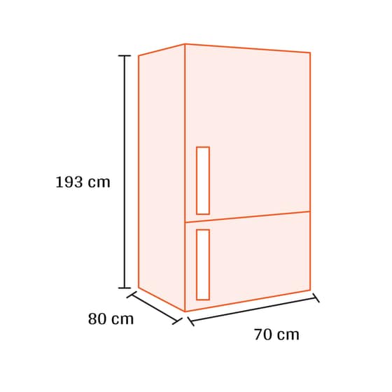 PITSOS PKNB56XWEP Full No Frost 508 Lt Λευκό Ψυγειοκαταψύκτης image 1