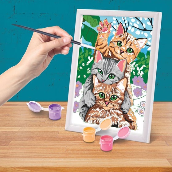 AS Company Paint & Frame Ζωγραφίζω Με Αριθμούς Funny Kitties image 5