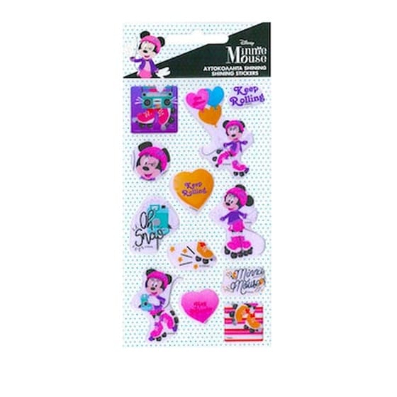 Gim Αυτοκολλητα 3d Shining Minnie 12τμχ. 773-14033 image 0
