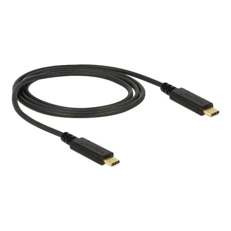 Καλώδιο DeLock USB-C Male σε USB-C Male - 1m