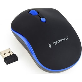 Gembird MUSW-4B-03 Ασύρματο Ποντίκι Μαύρο/Μπλε