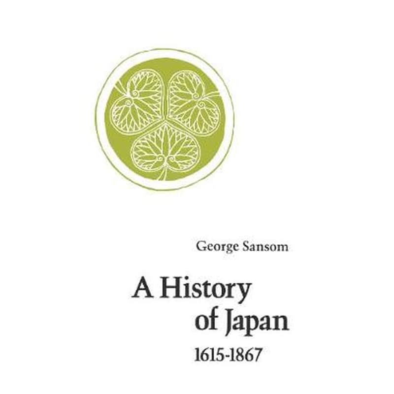 A History of Japan, 1615-1867
