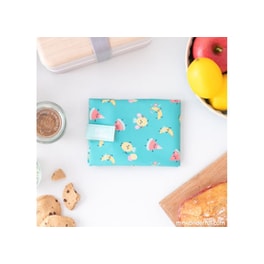 Φαγητοδοχείο Boc N Roll Fruits Υφασμάτινο 11x15cm - Μπλε