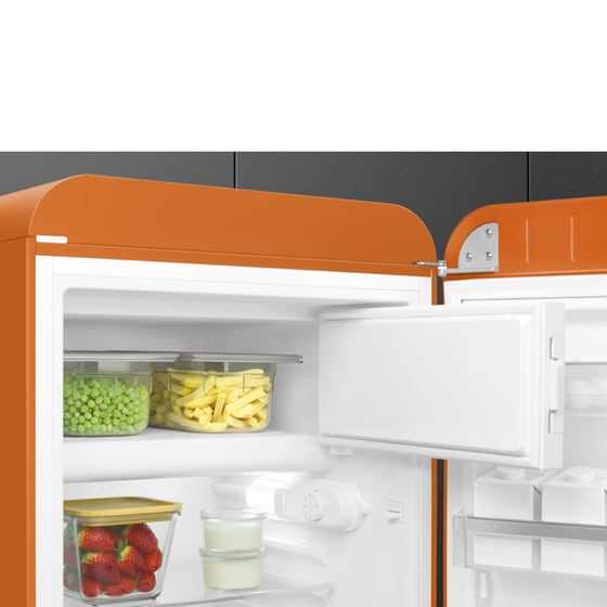 SMEG FAB10ROR6 ς 122 Lt Πορτοκαλί Ψυγείο Μονόπορτο image 8