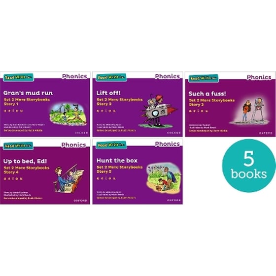 Read Write Inc. Phonics: Purple Set 2 More Storybooks (Mixed Pack of 5) image 0