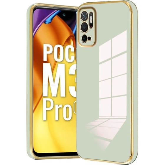Θήκη Xiaomi Redmi Note 10 5G/Poco M3 Pro 5G - Bodycell Gold Plated - Τιρκουάζ image 0