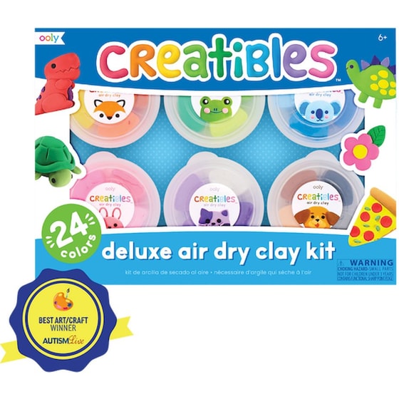 Πηλός Ooly Creatibles Deluxe Air Dry Clay Kit image 2