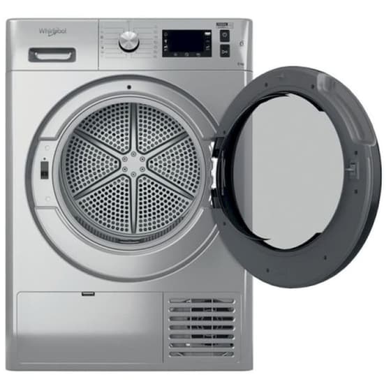 WHIRLPOOL AWZ 9HPS.F 9kg με Αντλία Θερμότητας Ασημί Στεγνωτήριο Ρούχων image 2