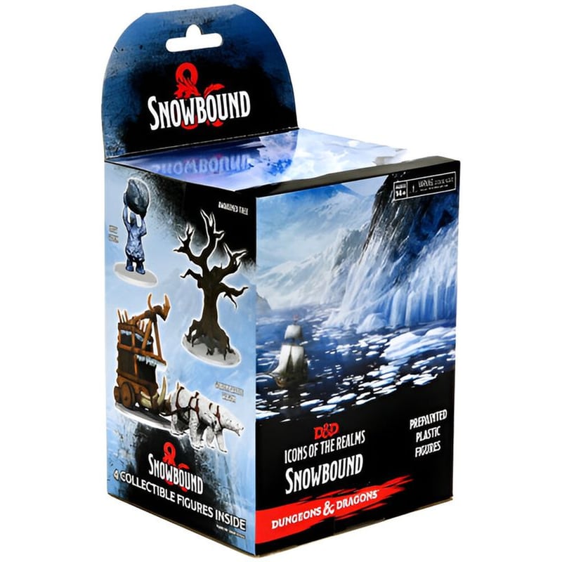 WIZKIDS Dd5 Icons: Snowbound Booster Dungeons Dragons WIZKIDS