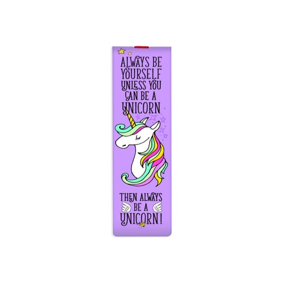 Σελιδοδείκτης Be A Unicorn με Λάστιχο - Legami Booklovers Bookmark image 0