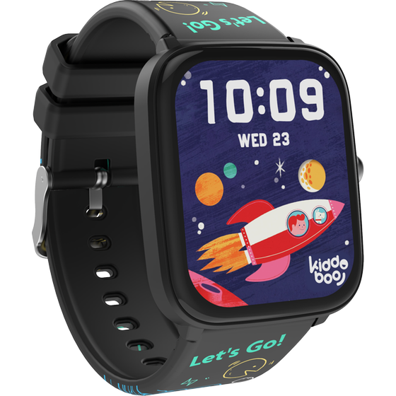 Smartwatch Kiddoboo 2.0 44mm - Black + Mint Strap image 1