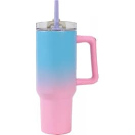 Κούπα Ταξιδιού i Drink i-Total Ροζ/Μπλε 1200ml