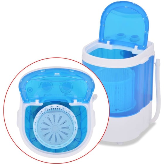VIDAXL 50548 Mini 2.6 kg - Μπλε Πλυντήριο Ρούχων image 5
