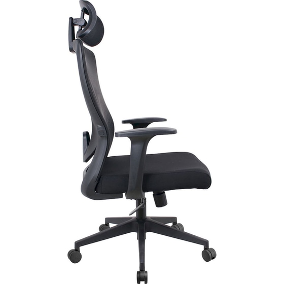 Καρέκλα Γραφείου Powertech PT-1390 από Ύφασμα Mesh - Μαύρη image 2