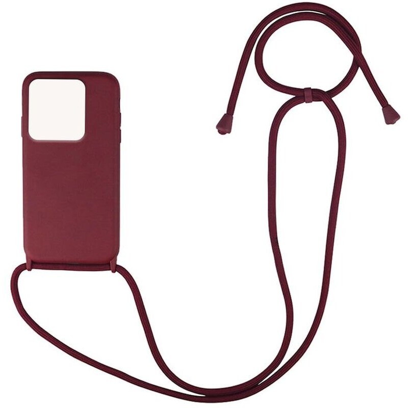 Θήκη Xiaomi Redmi 10A - Sonique Carryhang Με Κορδόνι - Μπορντό