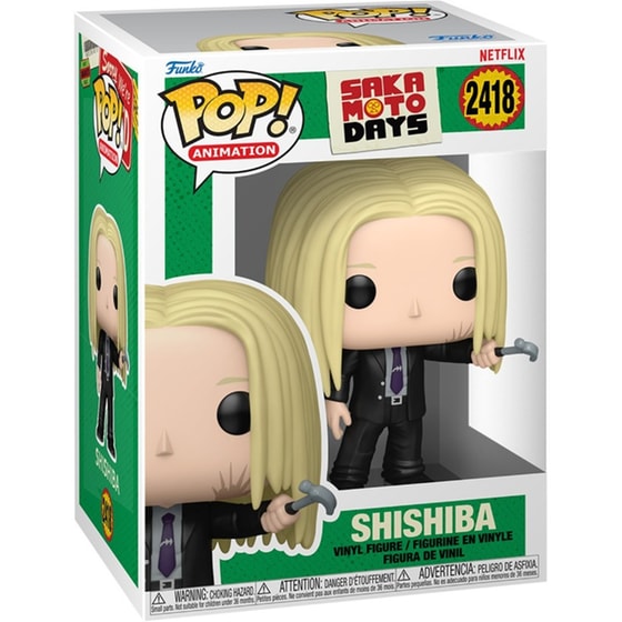 Funko Pop! Animation: Sakamoto Days - Shishiba #2418 Vinyl Figure image 1