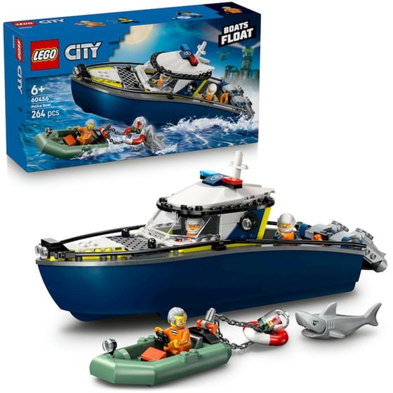 LEGO® City Καταδίωξη με Αστυνομικό Σκάφος (60456) image 6