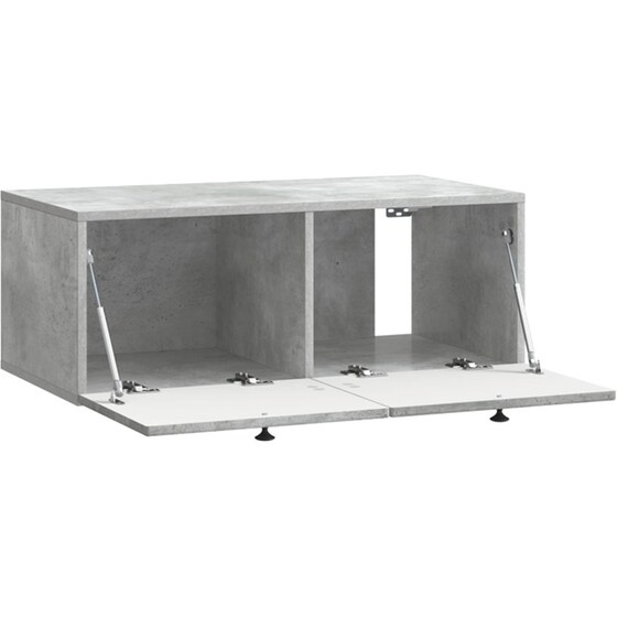 Επιτοίχιο Έπιπλο Τηλεόρασης VidaXL 78.5x41x30 cm - Γκρι image 4