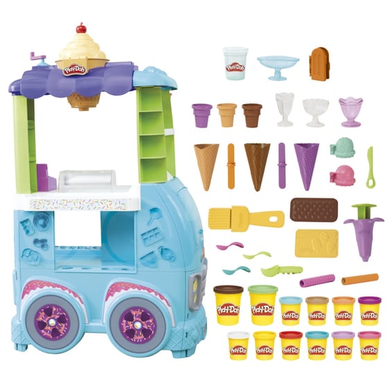 Δημιουργικό Παιχνίδι Play-Doh Creative Ultimate Icecream Truck Playset image 1