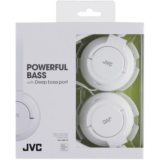 JVC HA-S180 Ακουστικά Κεφαλής - Λευκά image 1