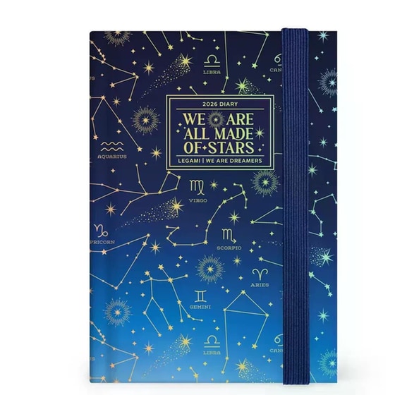 Ημερολόγιo Ημερήσιο Legami 2026 12Μ Small Photo Stars image 0