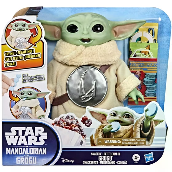 Star Wars Hasbro Snackin Crogu 16.5cm image 0