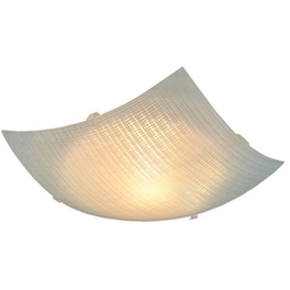 Φωτιστικό Πλαφονιέρα Homelighting Pelin 77-3645 Γυάλινο - Λευκό