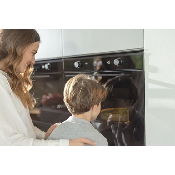 FRANKE MYTHOS FMY 98 P BK 73 Lt Μαύρο Εντοιχιζόμενος Φούρνος Άνω Πάγκου image 7