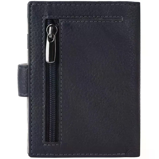 Θήκη Καρτών Valenta Leather Magsafe Luxe Navy image 7