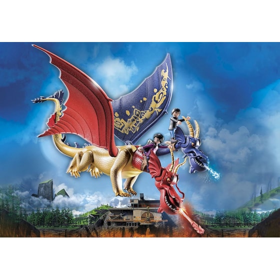 PLAYMOBIL® DreamWorks Dragons: The Nine Realms - Οι Wu και Wei με την Jun (71080) image 1