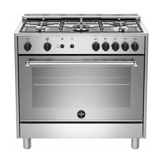 LA GERMANIA AMN965GXV(GN) 115 Lt Inox Κουζίνα Φυσικού Αερίου image 0