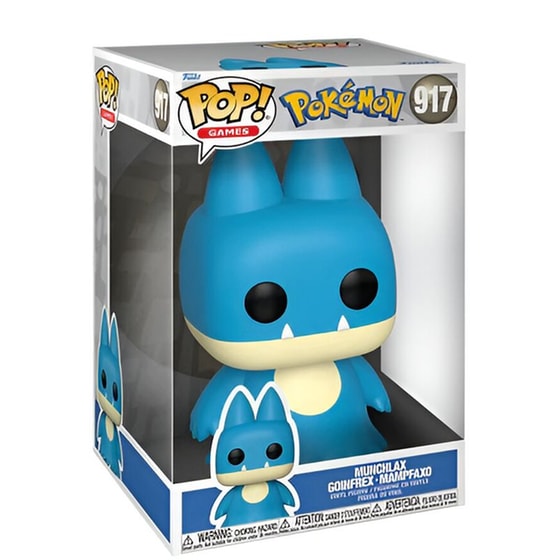 Funko Pop! Games - Pokemon - Munchlax #917 Jumbosized image 2