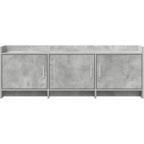 Έπιπλο Τηλεόρασης VidaXL 130 x 33 x 47 cm - Γκρι Σκυροδέματος image 4
