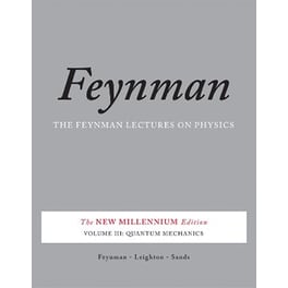 Feynman Lectures on Physics, Vol. III