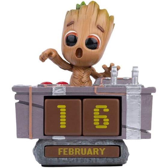Διαρκές 3d Ημερολόγιο Marvel Groot Death Button image 0