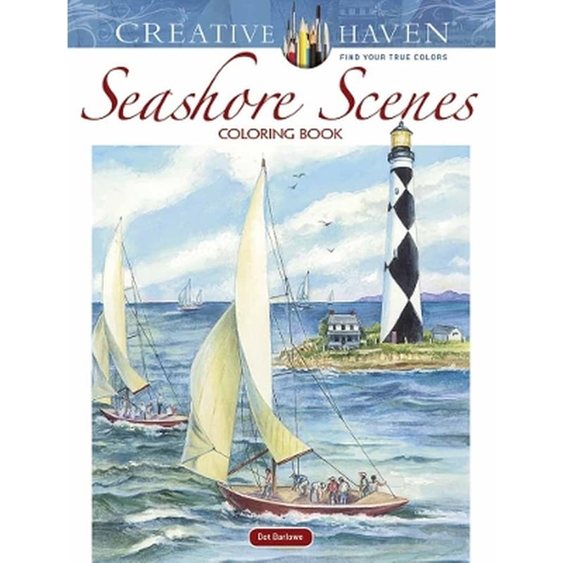 Creative Haven Seashore Scenes Coloring Book