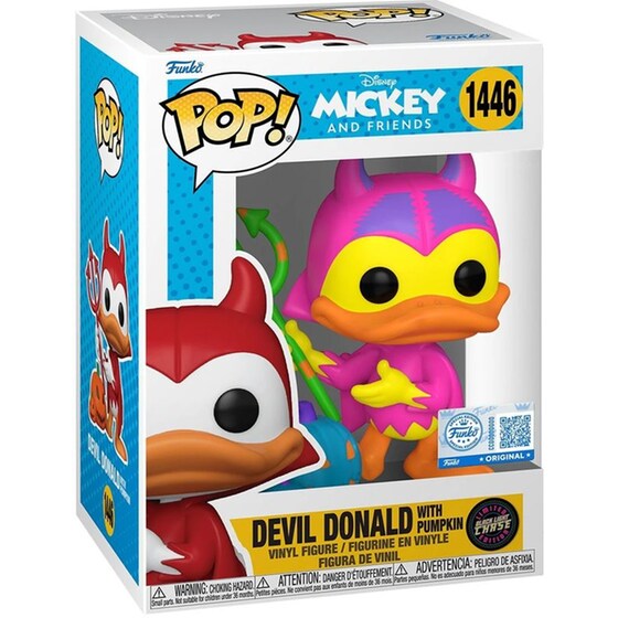 Funko Pop! Disney: Mickey and Friends - Devil Donald* #1446 Vinyl Figure image 3
