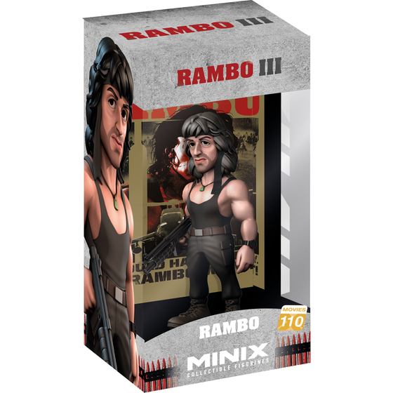 Φιγούρα MINIX Rambo 3 Rambo 12cm image 1